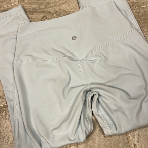 Lululemon Align Leggings 21” (Light Blue) - Picture 2 of 3